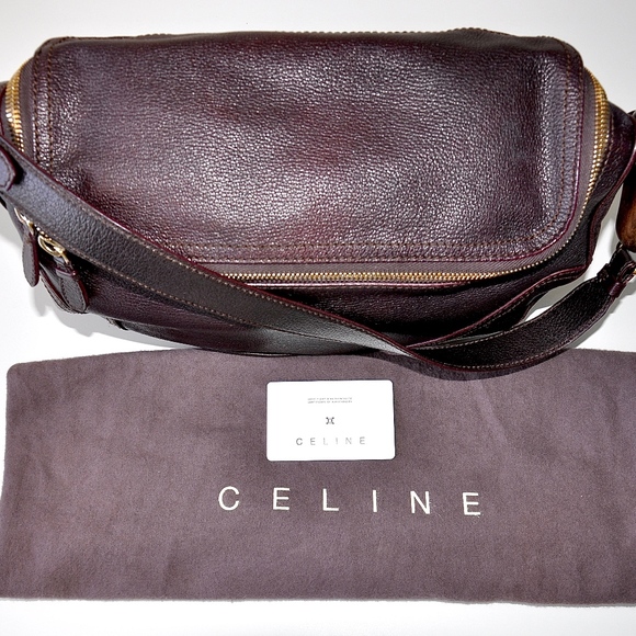 LIMITED EDITION CELINE Wood/Gold Shoulder Bag - Picture 10 of 17